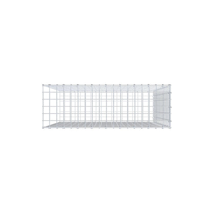 Gabbione aggiuntivo di tipo 2 100 cm x 90 cm x 30 cm (L x H x P), maglia 5 cm x 5 cm, anello a C