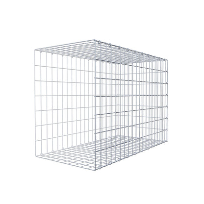 Opzetpaal type 2 100 cm x 70 cm x 50 cm, maaswijdte 5 cm x 10 cm, C-ring