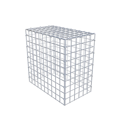 Anbaugabione Typ 3 50 cm x 50 cm x 30 cm (L x H x T), Maschenweite 5 cm x 5 cm, C-Ring