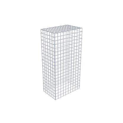 Gabião Tipo 3 100 cm x 30 cm x 50 cm (C x A x P), malhagem 5 cm x 5 cm, anel C