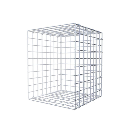 Anbaugabione Typ 2 50 cm x 40 cm x 40 cm (L x H x T), Maschenweite 5 cm x 5 cm, C-Ring