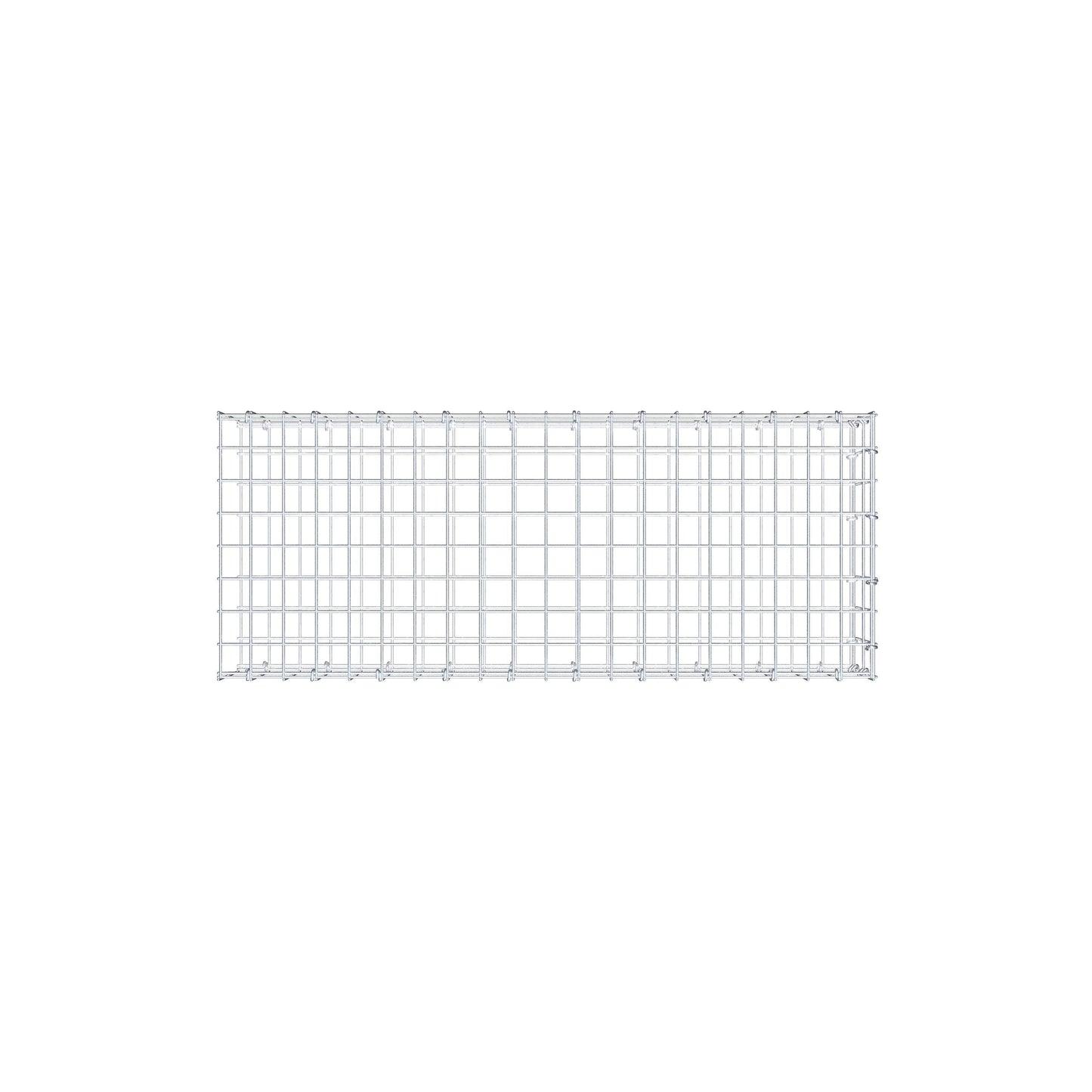 Pile aggiuntivo tipo 2 100 cm x 20 cm x 40 cm, maglia 5 cm x 10 cm, anello a C