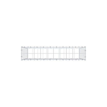 Gabion 100 cm x 70 cm x 20 cm (L x H x D), maskstorlek 10 x 10 cm, spiralring