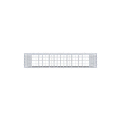 Gabião 100 cm x 70 cm x 20 cm (C x A x P), malhagem 5 cm x 5 cm, anel C