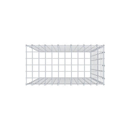 Anbaugabione Typ 4 100 cm x 60 cm x 30 cm (L x H x T), Maschenweite 5 cm x 10 cm, C-Ring