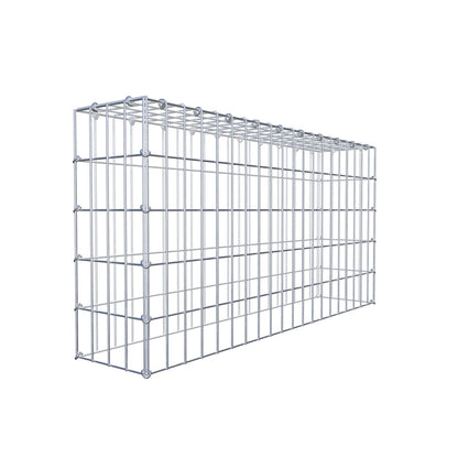 Gabbione aggiuntivo di tipo 3 100 cm x 50 cm x 20 cm (L x H x P), maglia 5 cm x 10 cm, anello a C