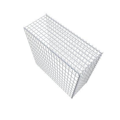 Anbaugabione Typ 4 100 cm x 100 cm x 40 cm (L x H x T), Maschenweite 5 cm x 10 cm, Spirale