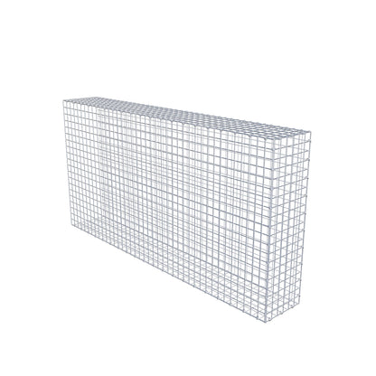 Gabião tipo 2 200 cm x 100 cm x 30 cm (C x A x P), malhagem 5 cm x 5 cm, anel C
