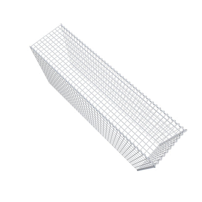 Gavión adicional tipo 4 200 cm x 100 cm x 50 cm (L x A x P), malla 5 cm x 10 cm, en espiral
