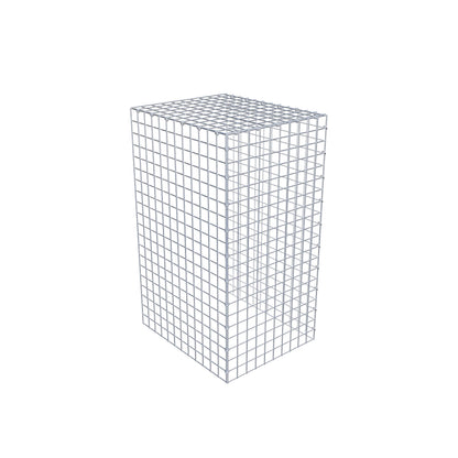 Fourche rapportée type 4 100 cm x 60 cm x 50 cm (L x H x P), mailles 5 cm x 5 cm, anneau C