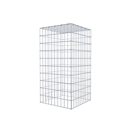Anbaugabione Typ 3 100 cm x 50 cm x 50 cm (L x H x T), Maschenweite 5 cm x 10 cm, C-Ring