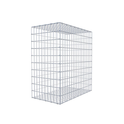 Gabion 100 cm x 90 cm x 50 cm (L x H x D), maskestørrelse 5 cm x 10 cm, C-ring