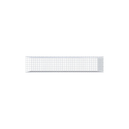 Anbaugabione Typ 2 200 cm x 100 cm x 40 cm (L x H x T), Maschenweite 5 cm x 5 cm, C-Ring