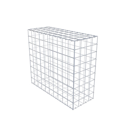 Gabião 100 cm x 90 cm x 40 cm (C x A x P), malhagem 10 cm x 10 cm, anel C
