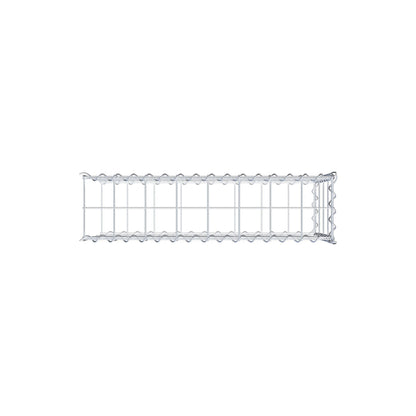 Anbaugabione Typ 2 80 cm x 40 cm x 20 cm (L x H x T), Maschenweite 10 cm x 10 cm, Spirale