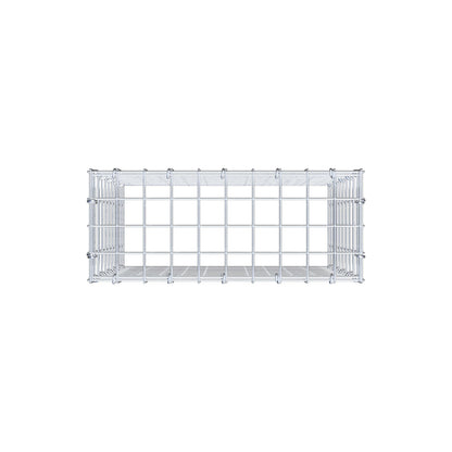 Anbaugabione Typ 3 50 cm x 50 cm x 20 cm (L x H x T), Maschenweite 5 cm x 5 cm, C-Ring