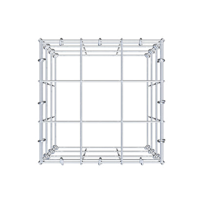 Extra gabion typ 3 30 cm x 30 cm x 30 cm (L x H x D), maskstorlek 10 cm x 10 cm, C-ring