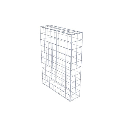 Gabion 100 cm x 70 cm x 20 cm (L x H x P), maille 10 cm x 10 cm, anneau en C