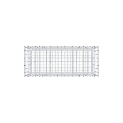 Gavión 100 cm x 70 cm x 40 cm (L x A x P), luz de malla 5 cm x 10 cm, anillo en C