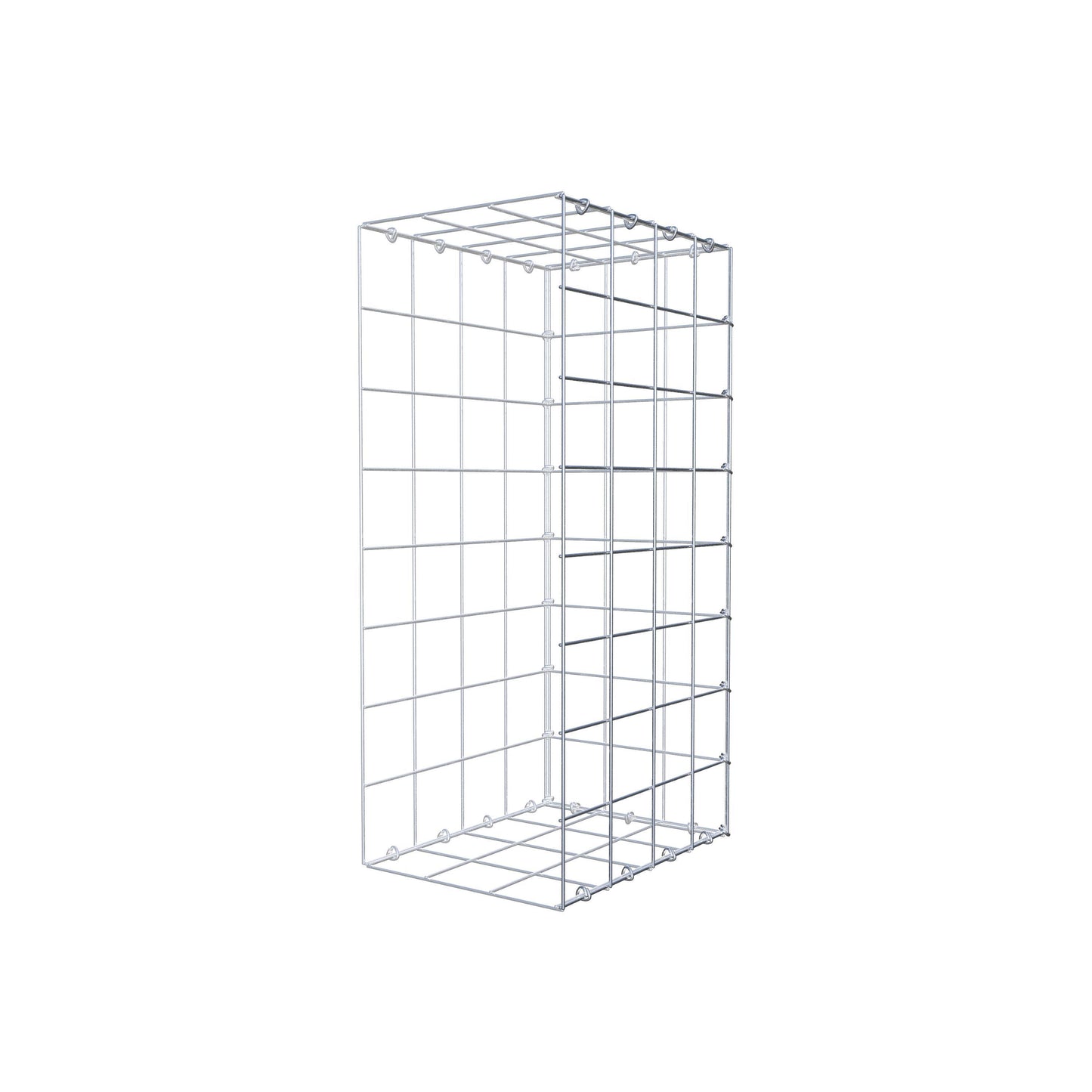 Pila adicional tipo 2 80 cm x 40 cm x 30 cm (L x A x P), malla 10 cm x 10 cm, anillo en C