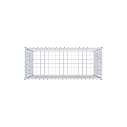 Gavión complementario tipo 3 100 cm x 80 cm x 40 cm (L x A x P), malla 5 cm x 5 cm, espiral