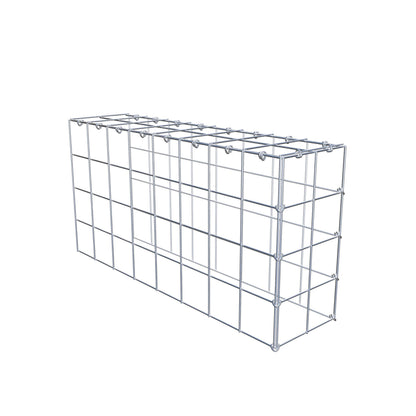 Pila adicional tipo 4 80 cm x 40 cm x 20 cm (L x A x P), malla 10 cm x 10 cm, anillo en C