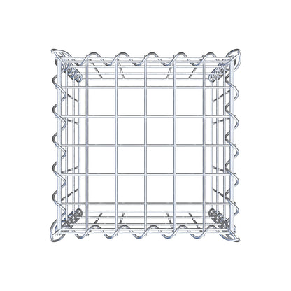 Anbaugabione Typ 3 30 cm x 30 cm x 30 cm (L x H x T), Maschenweite 5 cm x 10 cm, Spirale