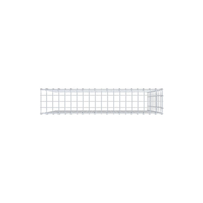 Gabião Tipo 4 100 cm x 100 cm x 20 cm (C x A x P), malhagem 5 cm x 10 cm, anel C