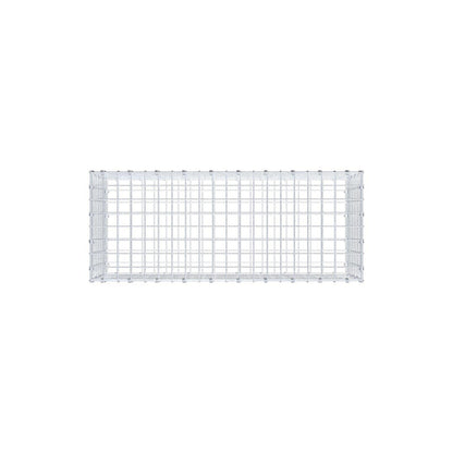 Gabbione 100 cm x 40 cm x 40 cm (L x H x P), maglia 5 x 5 cm, anello a spirale