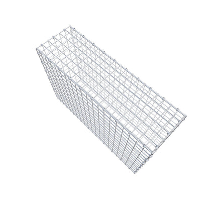 Gabbione 100 cm x 70 cm x 30 cm (L x H x P), maglia 5 x 5 cm, anello a spirale