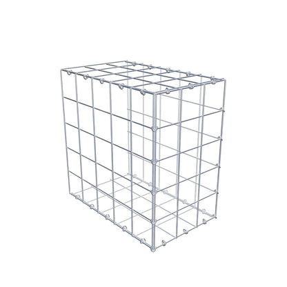 Gavión complementario de tipo 2 50 cm x 50 cm x 30 cm (L x A x P), malla 10 cm x 10 cm, anillo en C