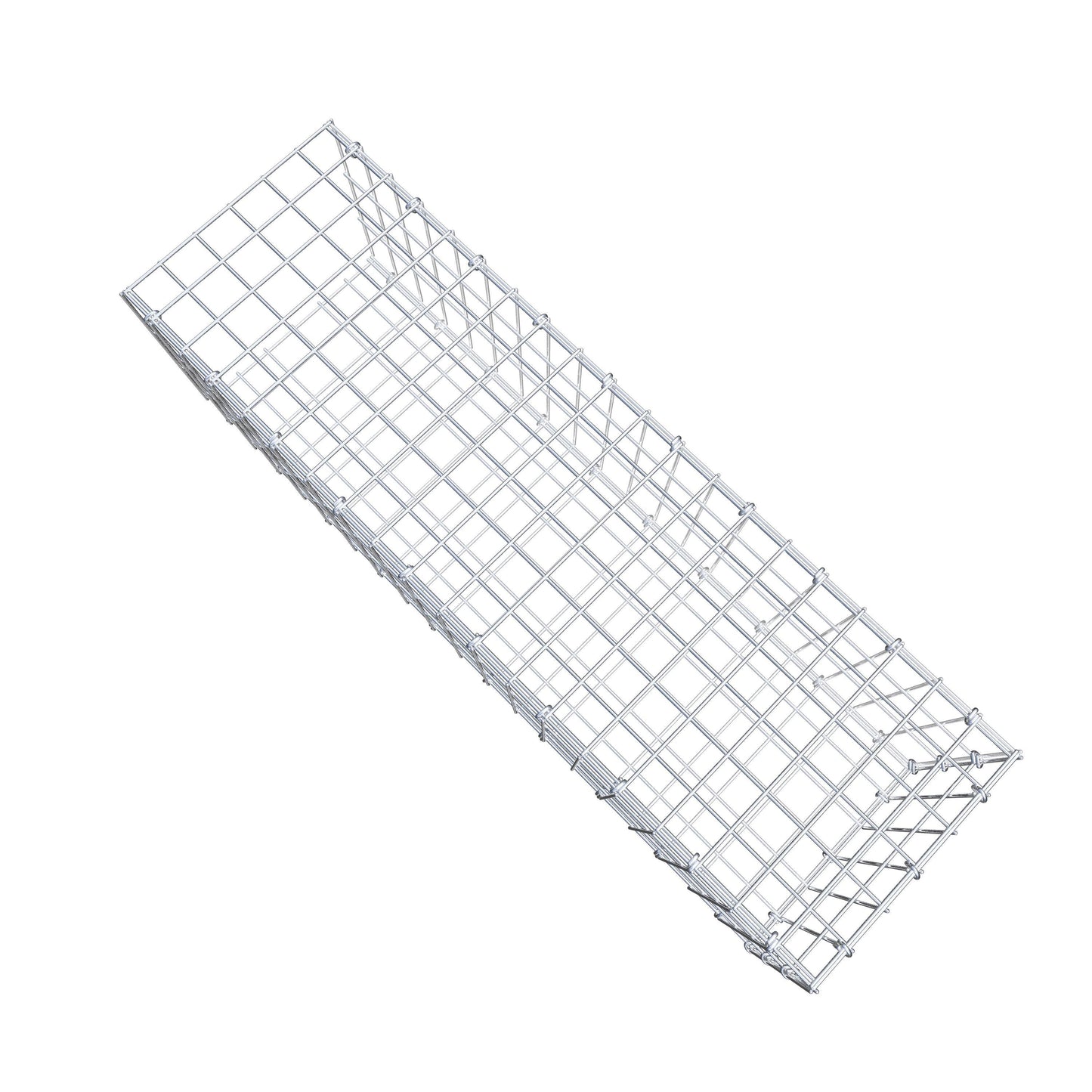 Gavión complementario tipo 2 100 cm x 30 cm x 30 cm, malla 5 cm x 10 cm, anillo en C