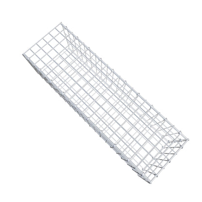 Gavión complementario tipo 2 100 cm x 30 cm x 30 cm, malla 5 cm x 10 cm, anillo en C
