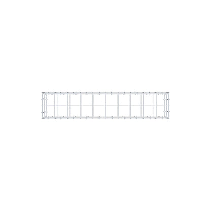 Gabion 100 cm x 20 cm x 20 cm (L x H x D), mesh size 10 cm x 10 cm, C-ring
