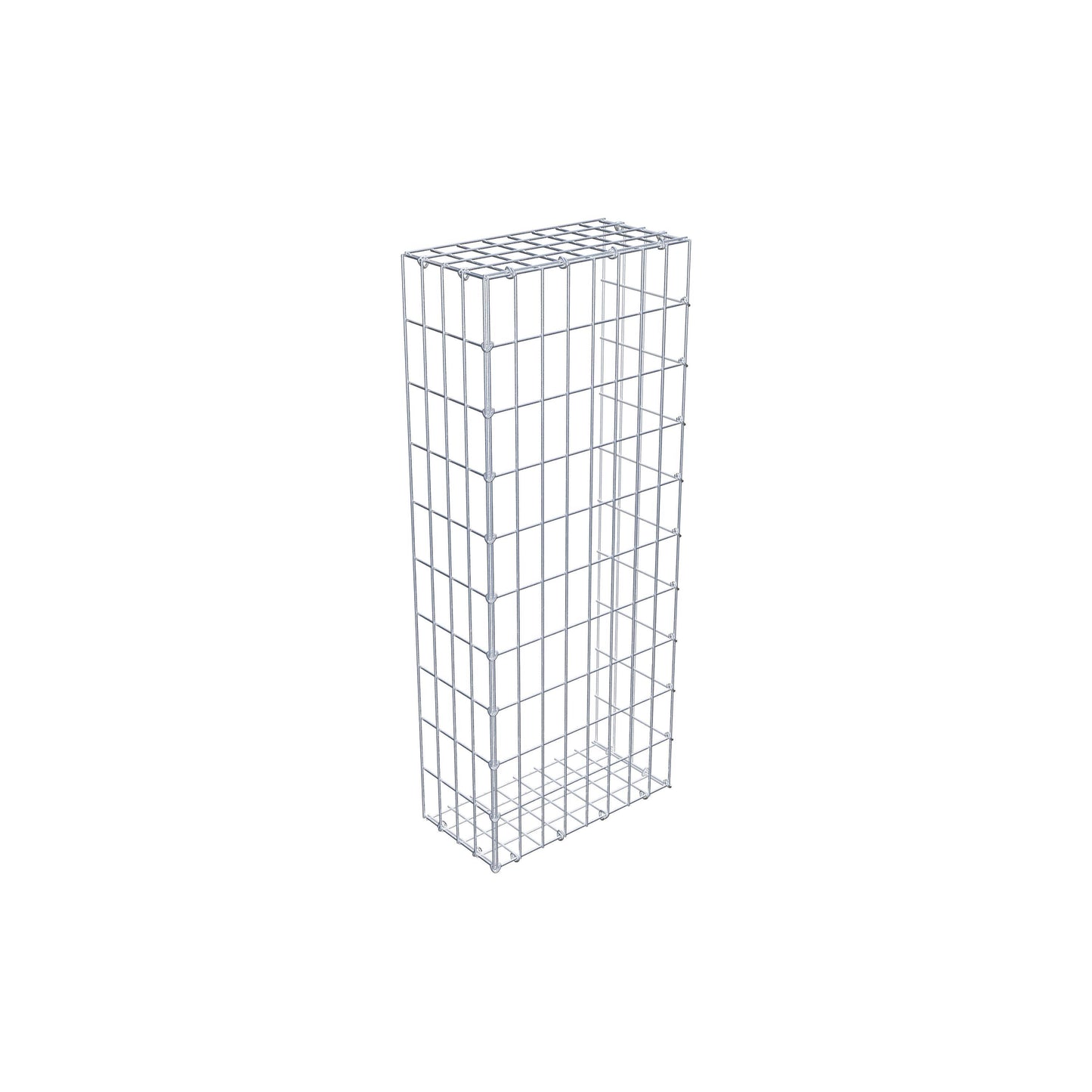 Pile aggiuntivo tipo 2 100 cm x 20 cm x 40 cm, maglia 5 cm x 10 cm, anello a C