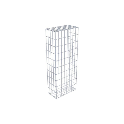 Pile aggiuntivo tipo 2 100 cm x 20 cm x 40 cm, maglia 5 cm x 10 cm, anello a C