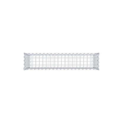 2er Set Gabionen 100 cm x 50 cm x 20 cm (L x H x T), Maschenweite 5 x 5 cm, Spirale