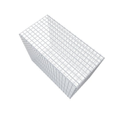 Anbaugabione Typ 2 100 cm x 80 cm x 50 cm (L x H x T), Maschenweite 5 cm x 5 cm, C-Ring