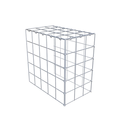 Anbaugabione Typ 4 50 cm x 50 cm x 30 cm (L x H x T), Maschenweite 10 cm x 10 cm, C-Ring