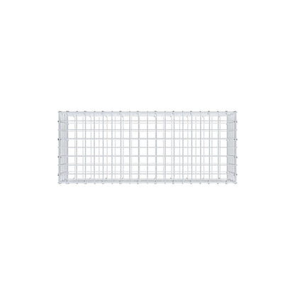 Gabion 100 cm x 30 cm x 40 cm (L x H x D), maskestørrelse 5 cm x 5 cm, C-ring
