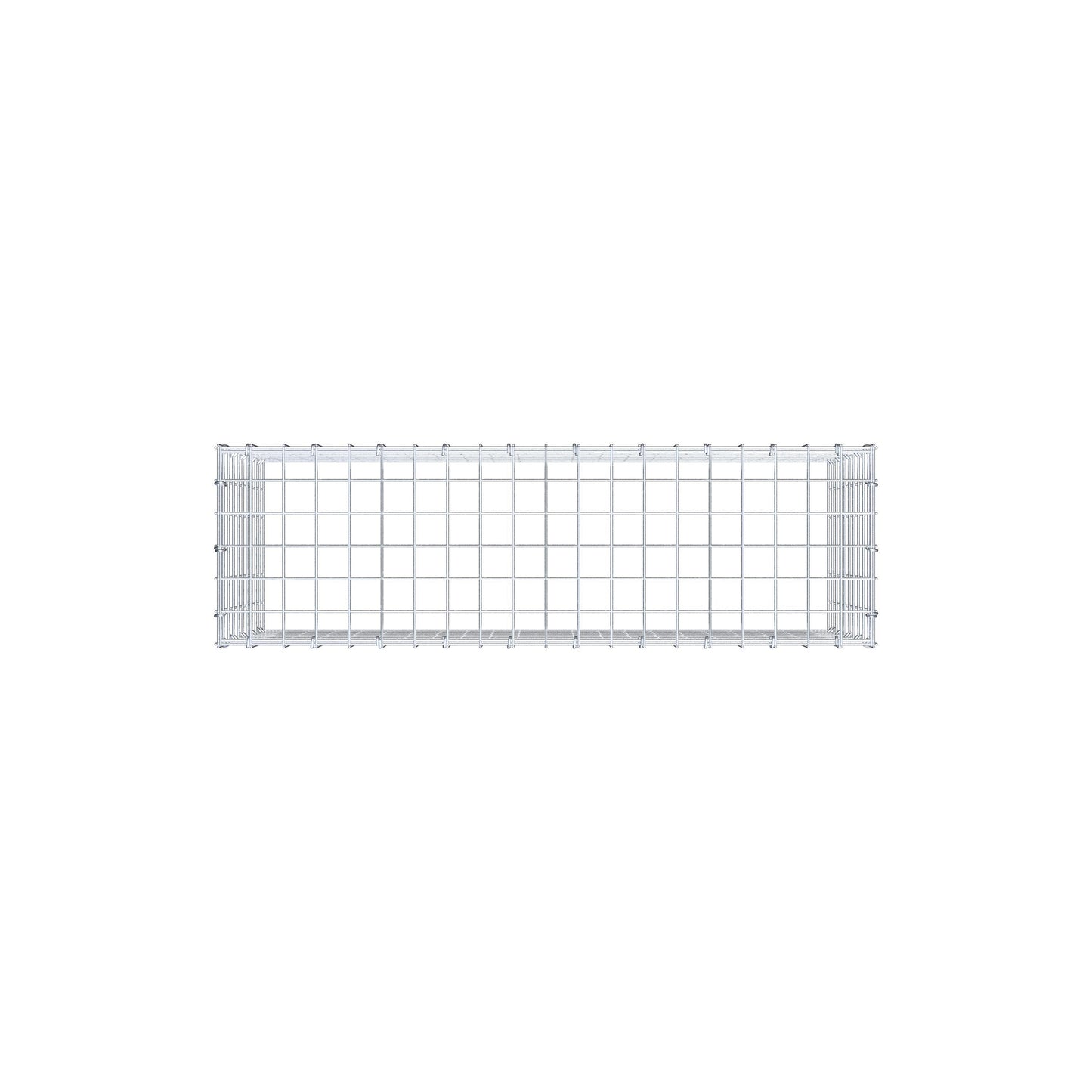 Fourche rapportée type 3 100 cm x 50 cm x 30 cm (L x H x P), mailles 5 cm x 5 cm, anneau en C