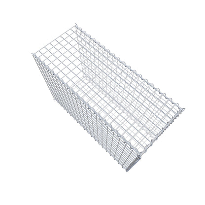 Gavión complementario tipo 2 100 cm x 70 cm x 40 cm (L x A x P), malla 5 cm x 5 cm, espiral