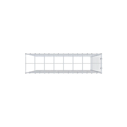 Fourche rapportée type 4 100 cm x 80 cm x 20 cm (L x H x P), mailles 10 cm x 10 cm, anneau C