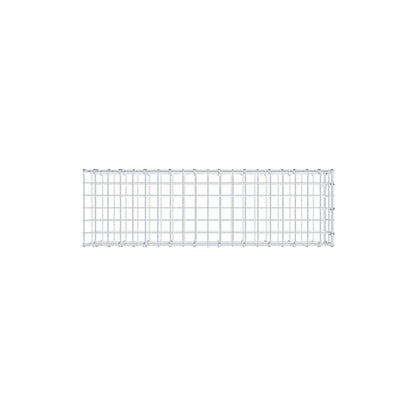 Anbaugabione Typ 2 100 cm x 20 cm x 30 cm, Maschenweite 5 cm x 10 cm, C-Ring