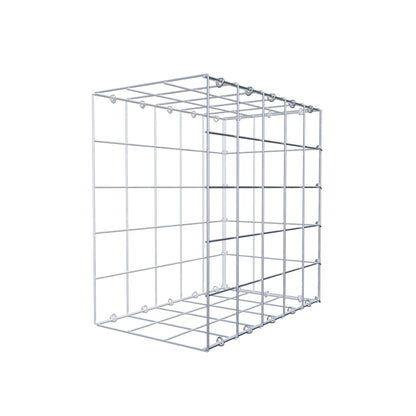 Gavión complementario de tipo 2 50 cm x 50 cm x 30 cm (L x A x P), malla 10 cm x 10 cm, anillo en C