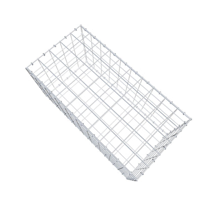 Gabião 100 cm x 50 cm x 50 cm (C x A x P), malhagem 10 cm x 10 cm, anel C