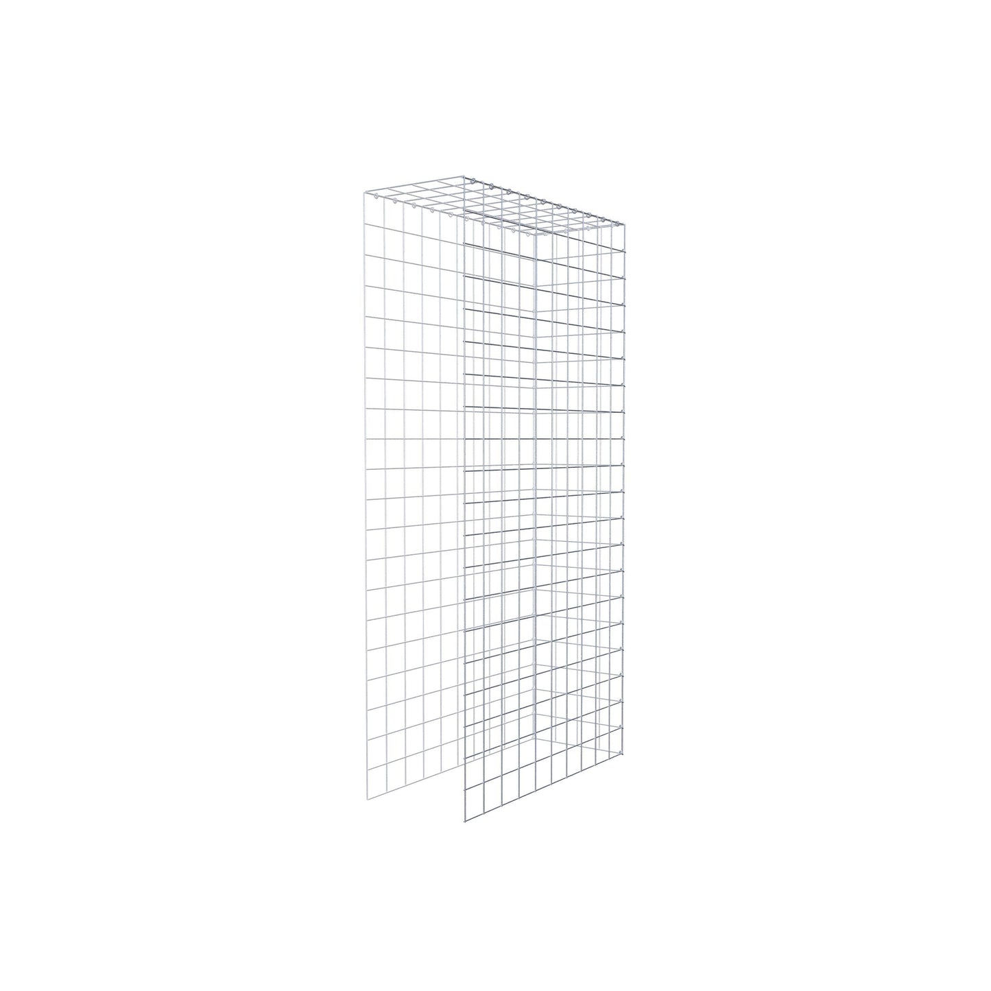 Anbaugabione Typ 4 200 cm x 100 cm x 40 cm (L x H x T), Maschenweite 10 cm x 10 cm, C-Ring