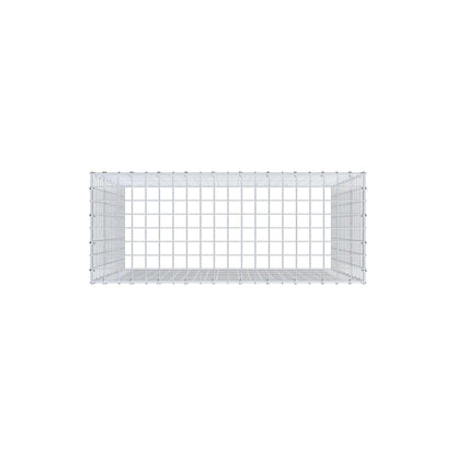 Fourche rapportée type 3 100 cm x 100 cm x 40 cm (L x H x P), mailles 5 cm x 5 cm, anneau C