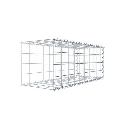 Opvokset gabion type 2 100 cm x 40 cm x 40 cm (L x H x D), maskestørrelse 10 cm x 10 cm, spiral
