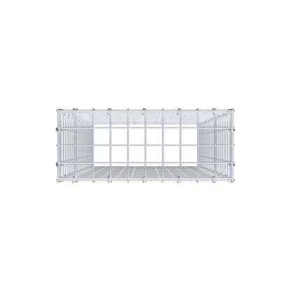 Gabião Tipo 3 100 cm x 50 cm x 20 cm (C x A x P), malhagem 5 cm x 5 cm, anel C